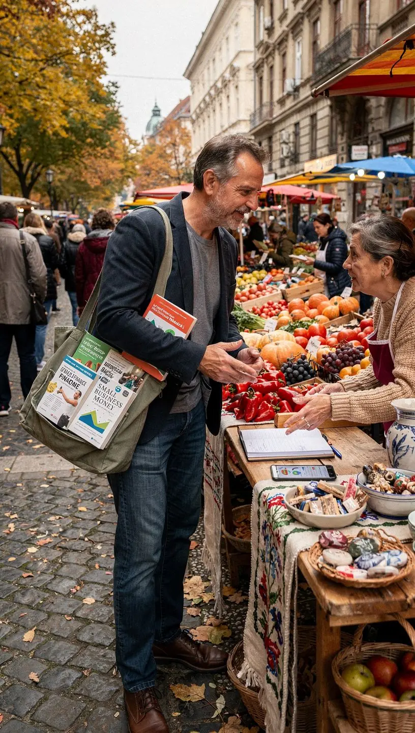 Naptár és pénzügyi tervező eszközök egy asztalon rendezve