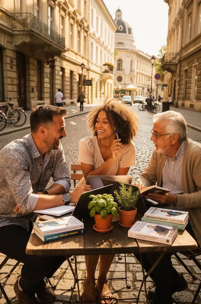 Digitális eszközök és papíralapú pénzügyi tervezési anyagok együttes használata
